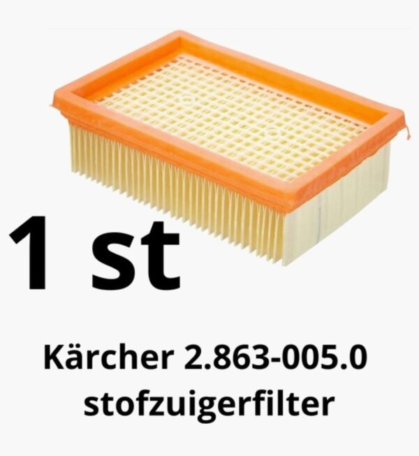 Karcher luchtfilter vervanging WD4 WD5 WD6 serie, Karcher 2 863 005 0