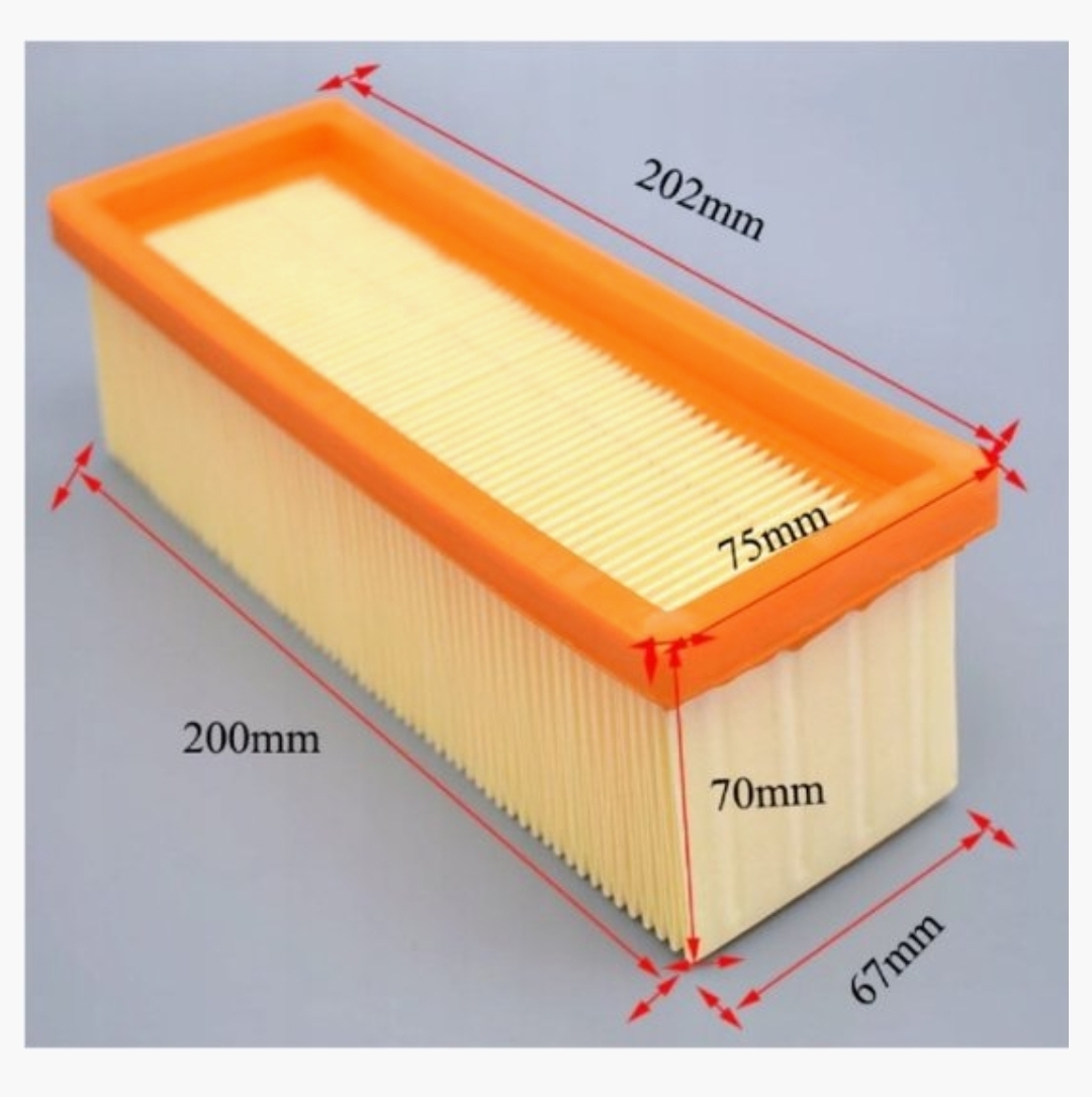 Karcher vervangingsfilter Fabrikant code EX6 414 498 0