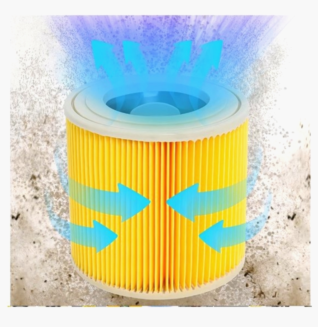 KARCHER LUCHTFILTER + MONTAGEKAP vervanging