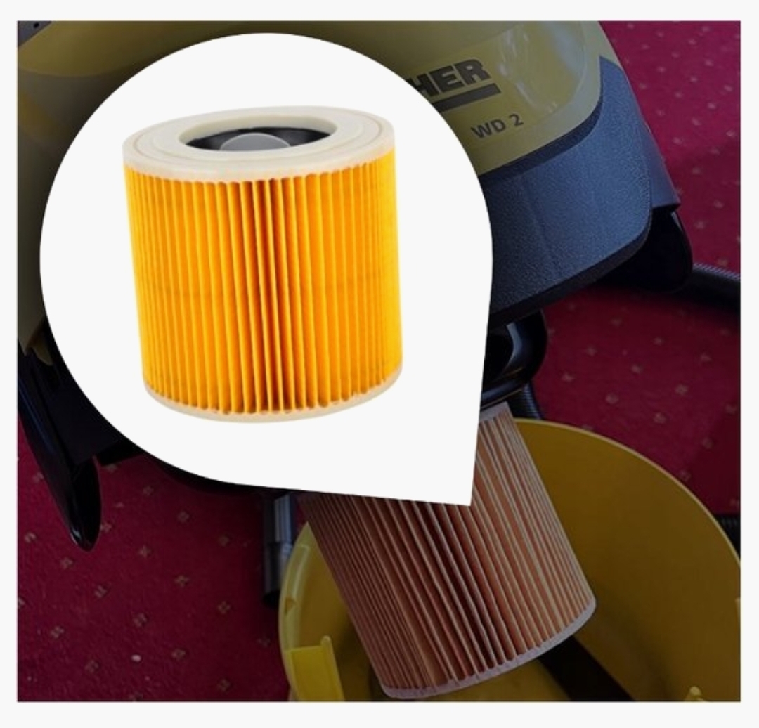 KARCHER LUCHTFILTER + MONTAGEKAP vervanging