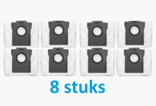 8x Dreame X30 X40 L10s ultra pro heat X50 Grote capaciteit tot 3L beste kwaliteit vervangingen stofzuigerzakken