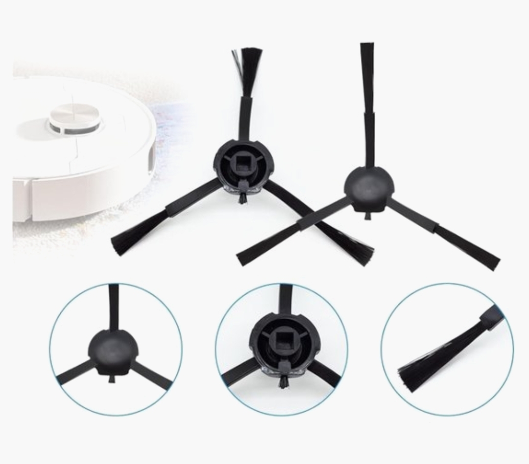 Side brush compatible with Dreame X30 Ultra/L10s Pro Ultra Heat/L10s Ultra Gen 2/Mova S10/E30 Ultra High-quality replacement