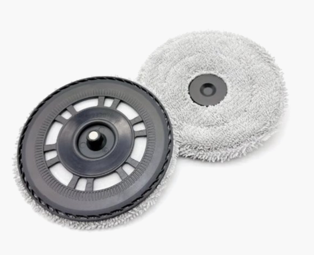 1 x Mop pad houder tray + 1 x mop dweildoek compatibel met Dreame heat x30