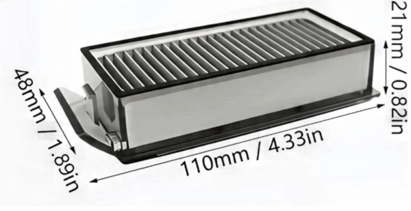 2 x HEPA AIR FILTER Dreame X50 filters4alles