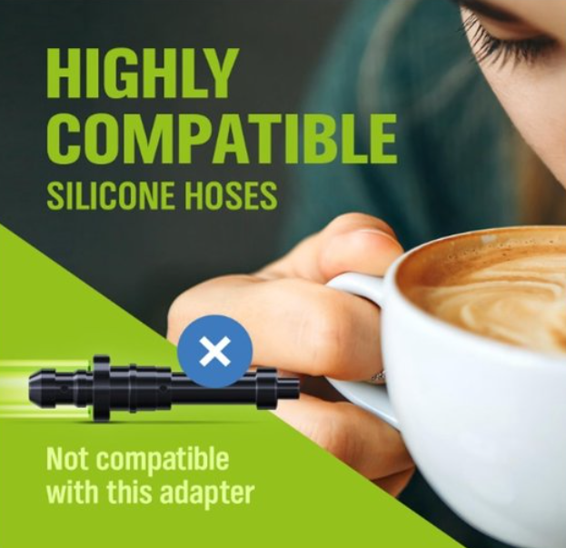 Melkslangset compatibel met Jura