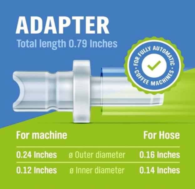 Melkslangset compatibel met Jura