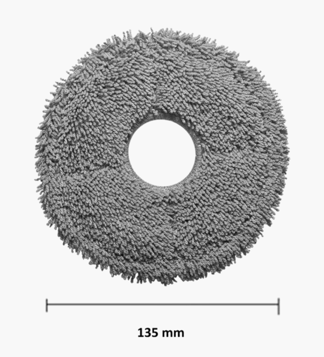 4 x Mop Cloth for Roborock Q Revo / Pro / S / MaxV / Plus / Curv / Slim