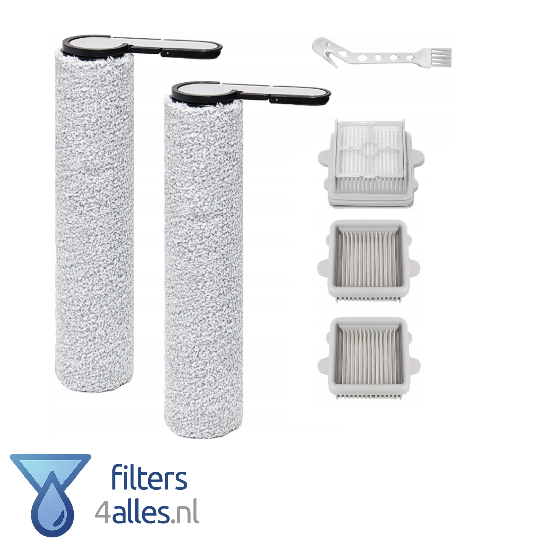 Roborock F25 Accessoires – Vervangende Borstels, Rollen en Filters Set Hoge kwaliteit vervanger