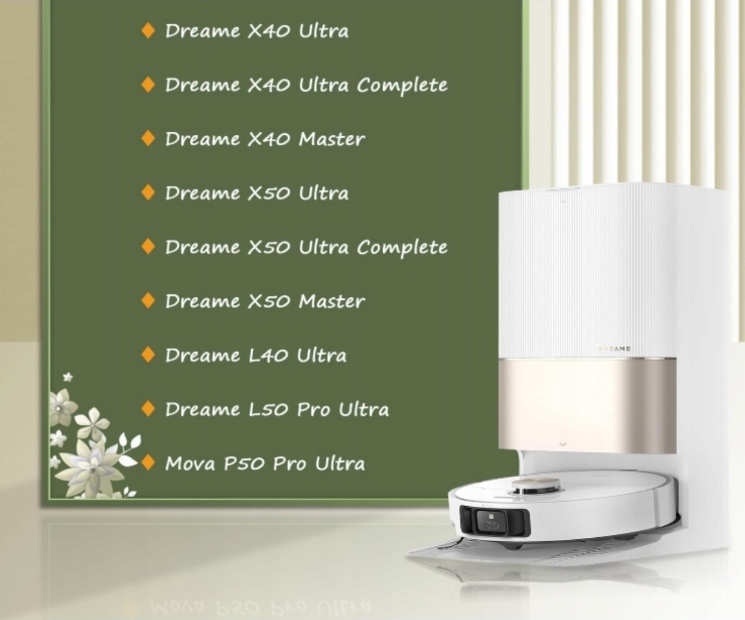 Zijborstels voor Dream X40/X50/L50 Ultra/MOVA P10 Pro Ultra/S30 Pro Ultra/ MOVA Z60 Ultra